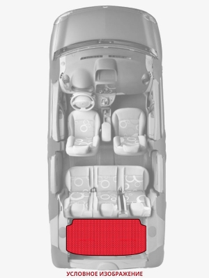 ЭВА коврики «Queen Lux» багажник для MG 6